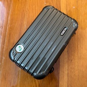 RIMOWA Hunter Green Mini Hard-Shell Travel Case